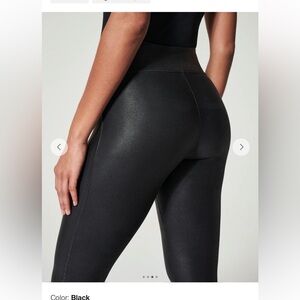Spanx Faux Leather Leggings